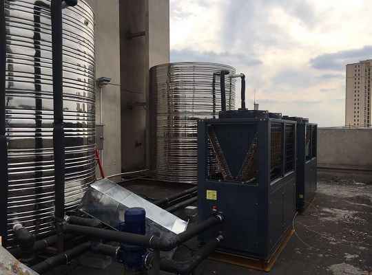 江蘇無錫浴場熱水工程案例